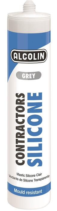 Alcolin Contractors Silicone Grey 260ml