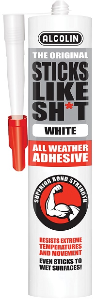 Alcolin Sticks Like Sh*t Tube White 290ml