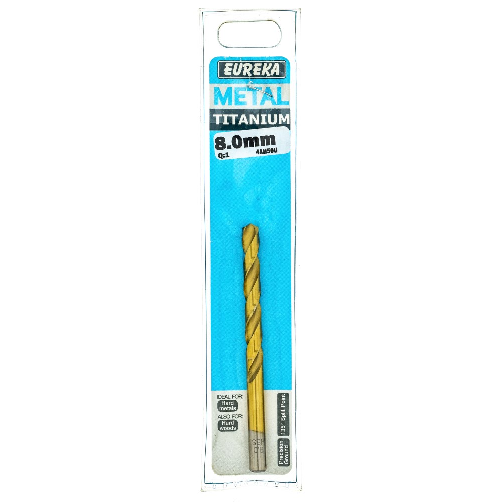 Titanium Gold HSS 8.0mm x Q:1