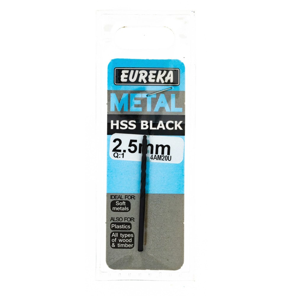 Black HSS Drill 2.5mm x Q:1