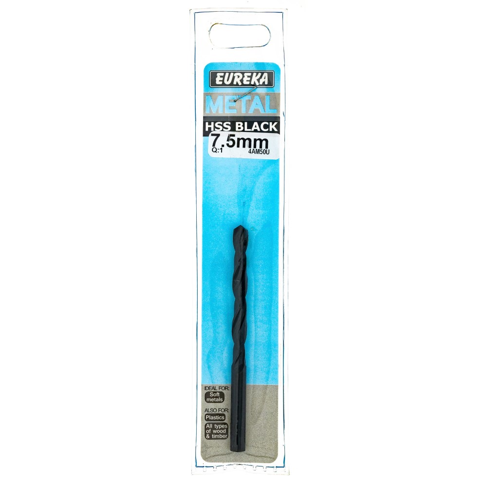 Black HSS Drill 7.5mm x Q:1