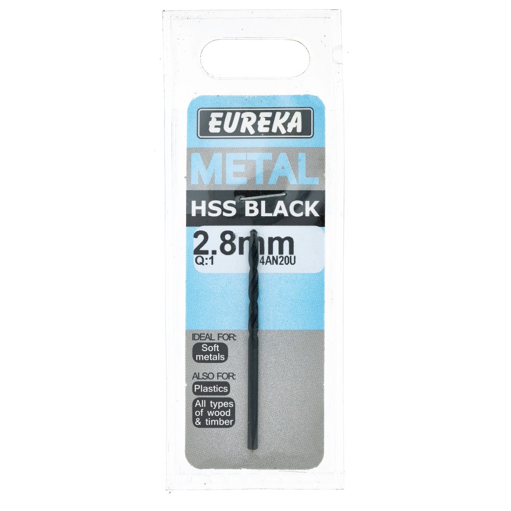 Black HSS Drill 2.8mm x Q:1