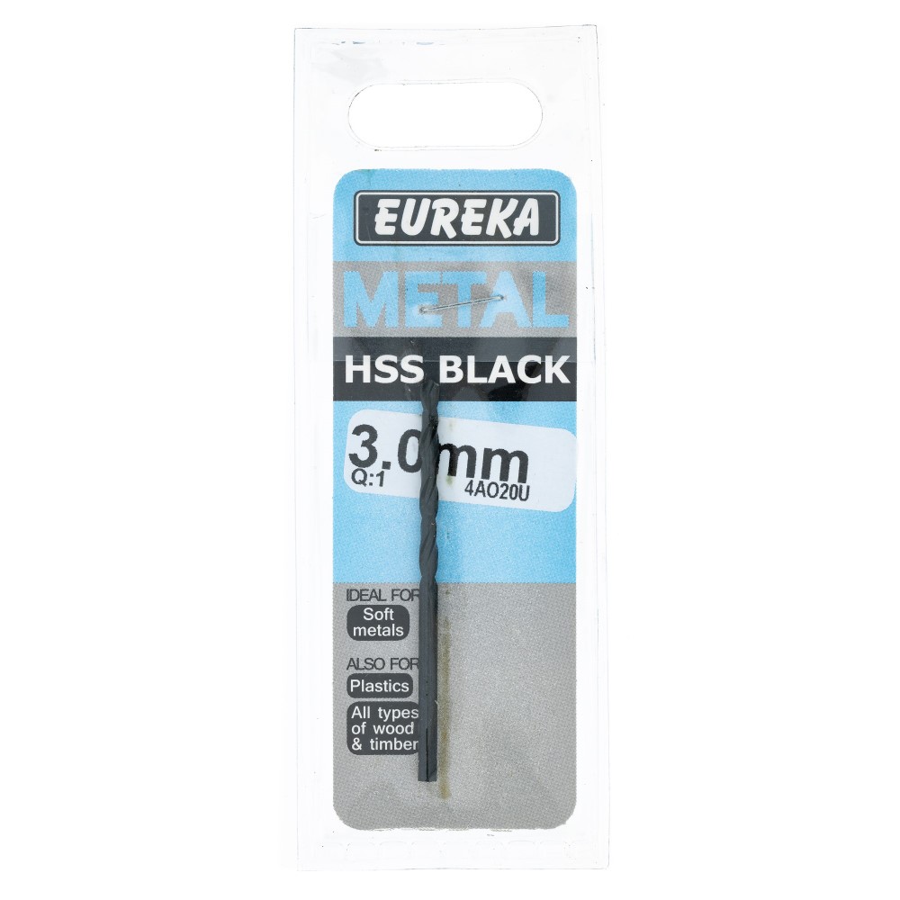 Black HSS Drill 3.0mm x Q:1