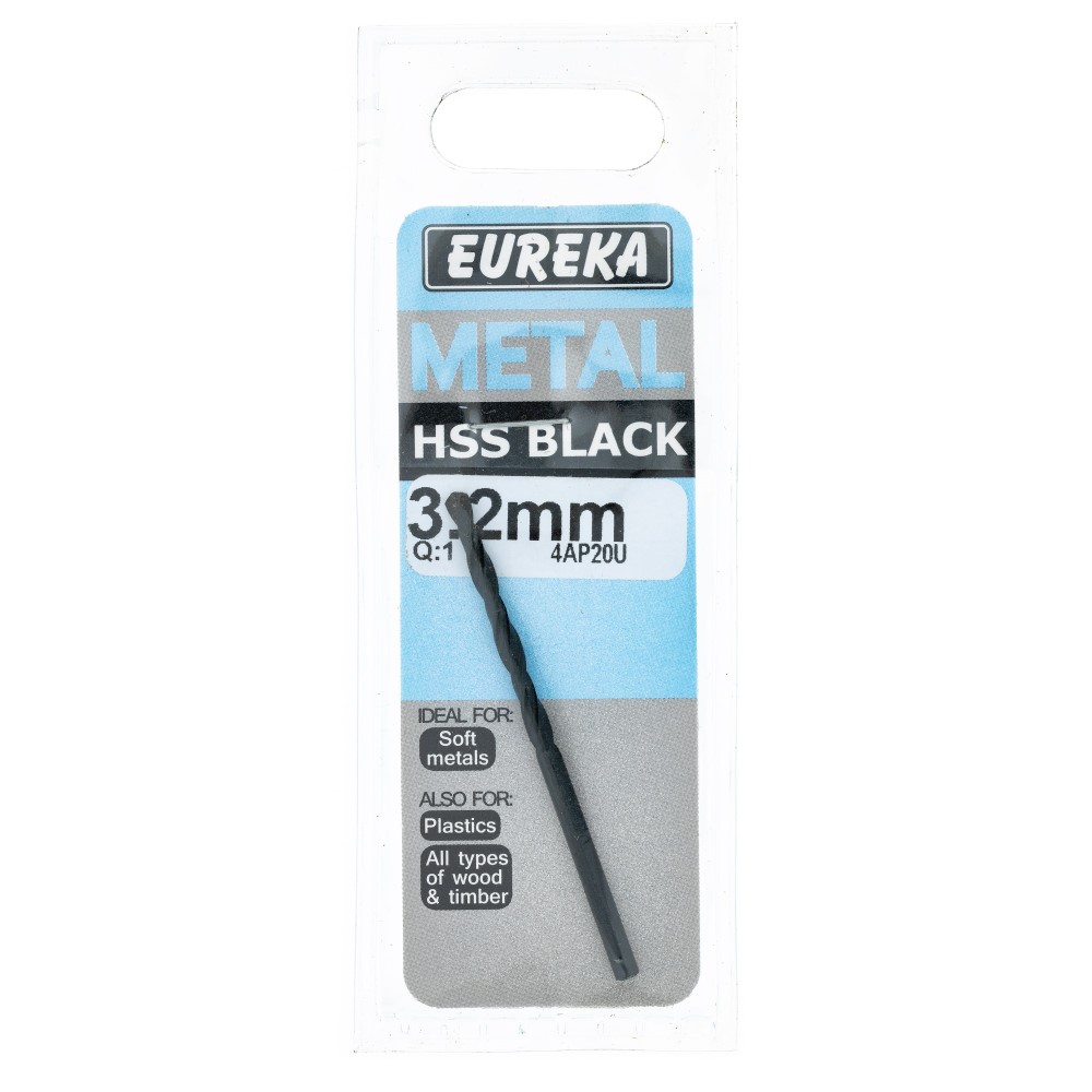 Black HSS Drill 3.2mm x Q:1