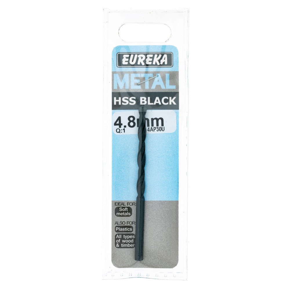 Black HSS Drill 4.8mm x Q:1