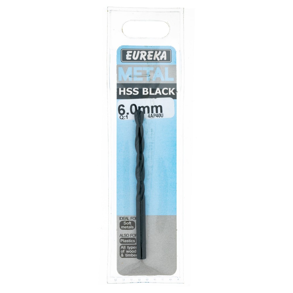 Black HSS Drill 6.0mm x Q:1