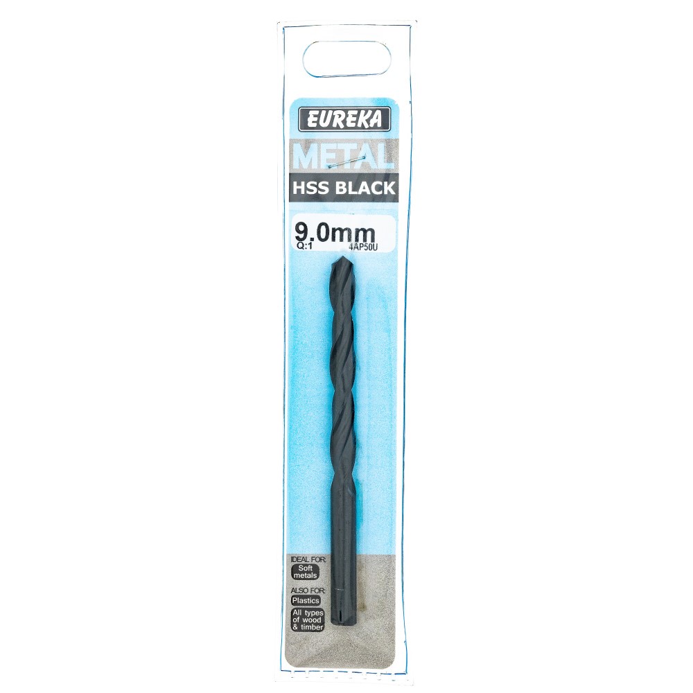 Black HSS Drill 9.0mm x Q:1