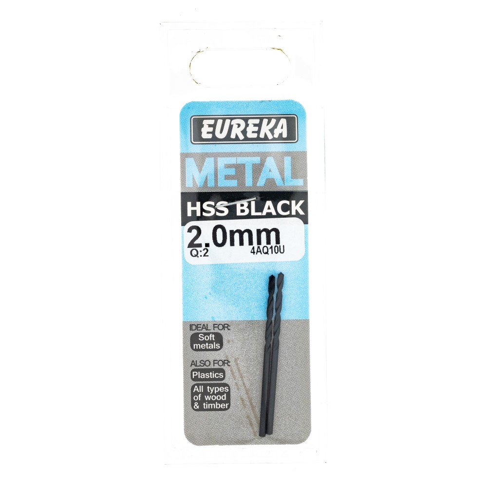 Black HSS Drill 2.0mm x Q:2