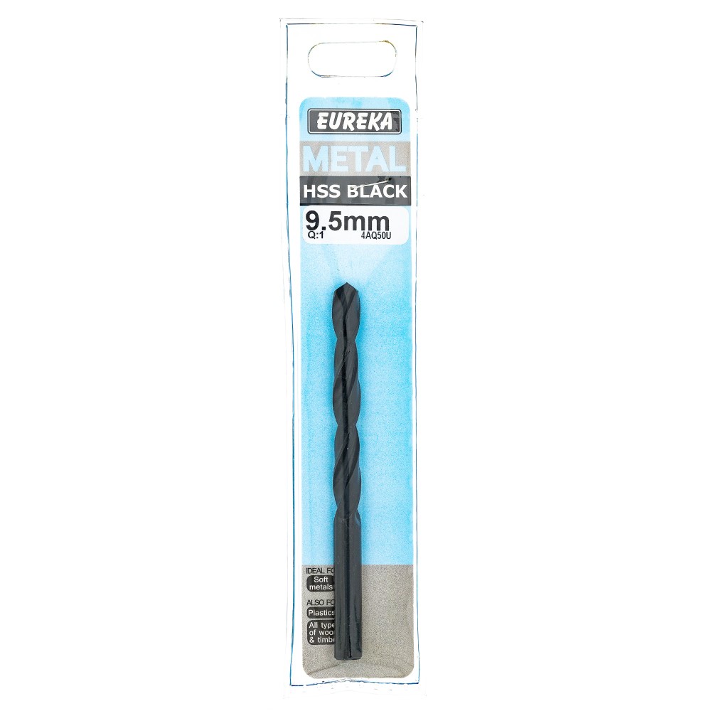 Black HSS Drill 9.5mm x Q:1