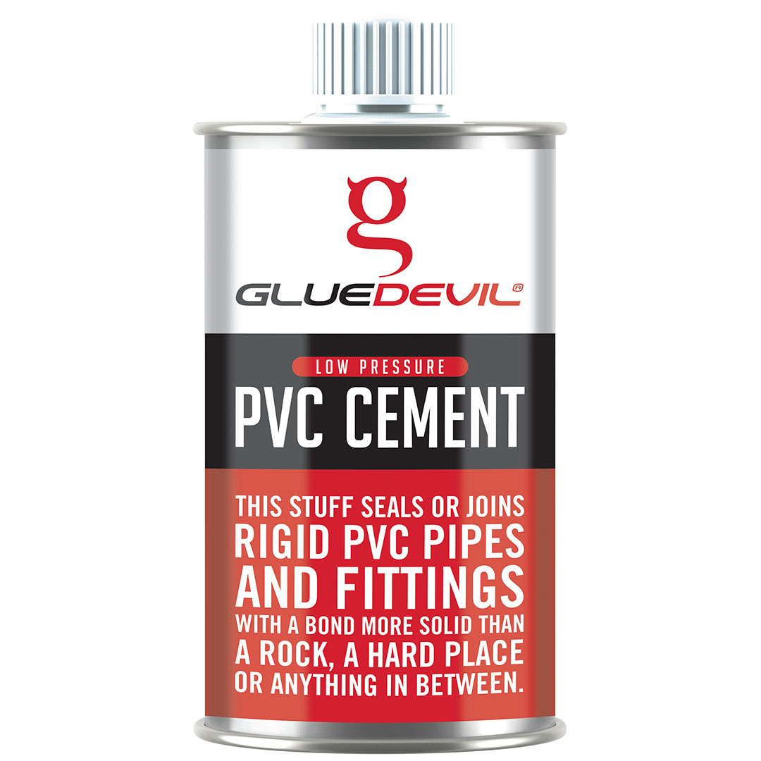 PVC Cement Low Pressure 250ml - Glue Devil