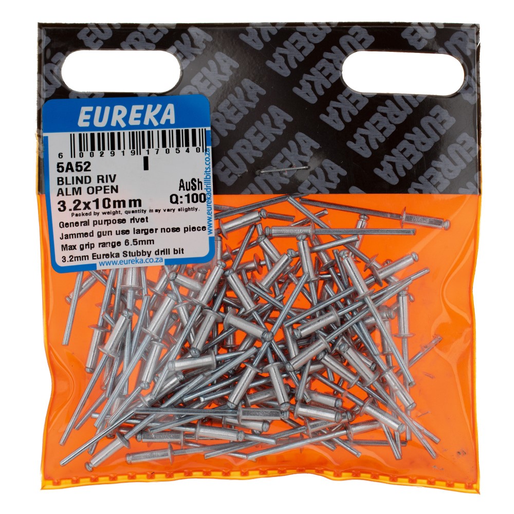 Rivet Open 3.2x10mm x Q:100