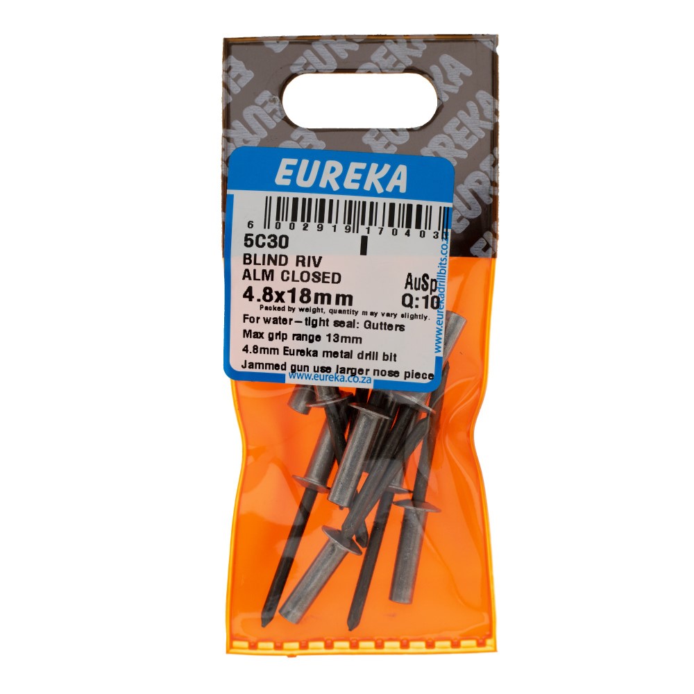 Rivet Closed 4.8x18mm x Q:10