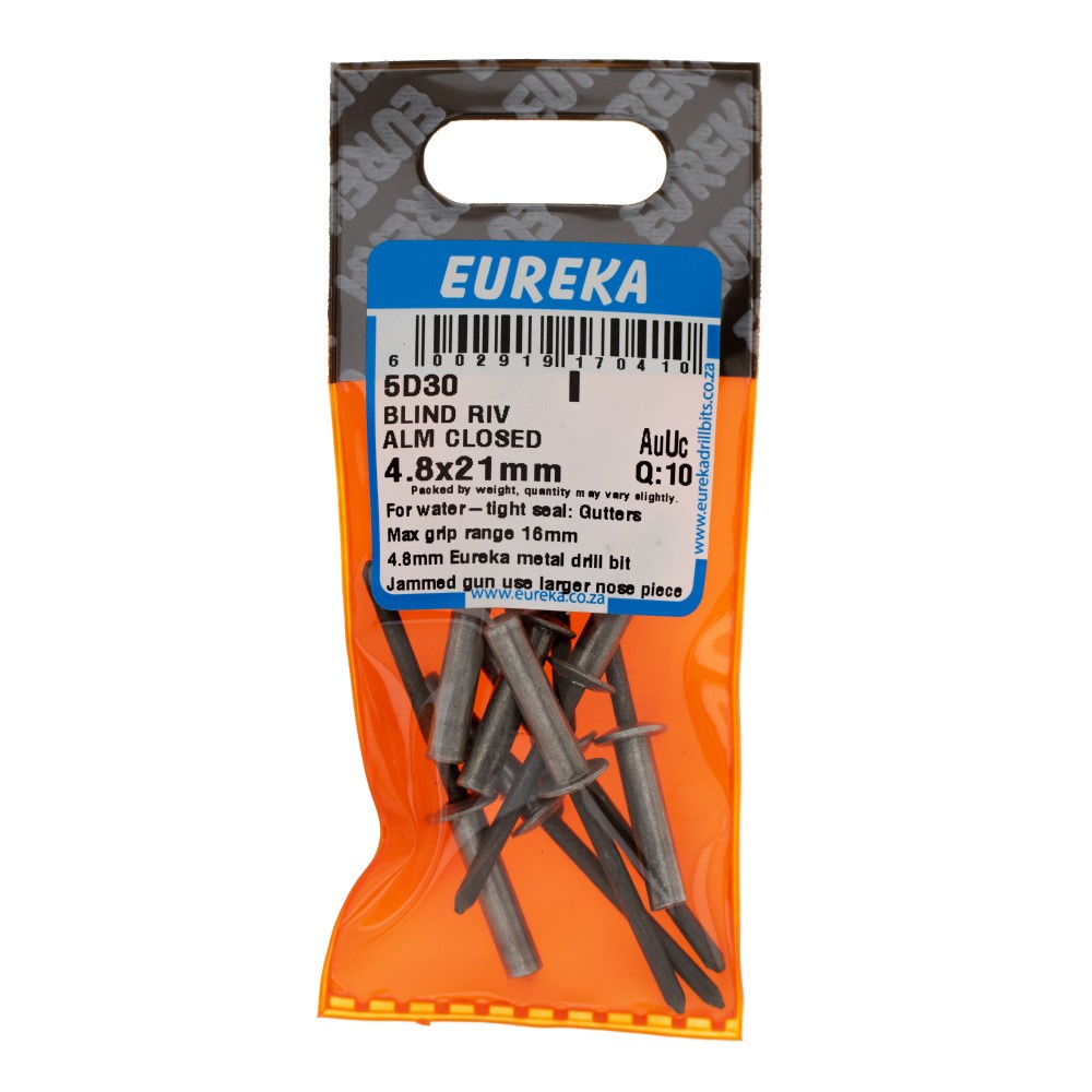 Rivet Closed 4.8x21mm x Q:10