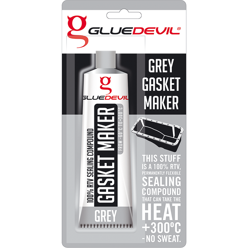 Gasket Maker Grey 70ml - Glue Devil