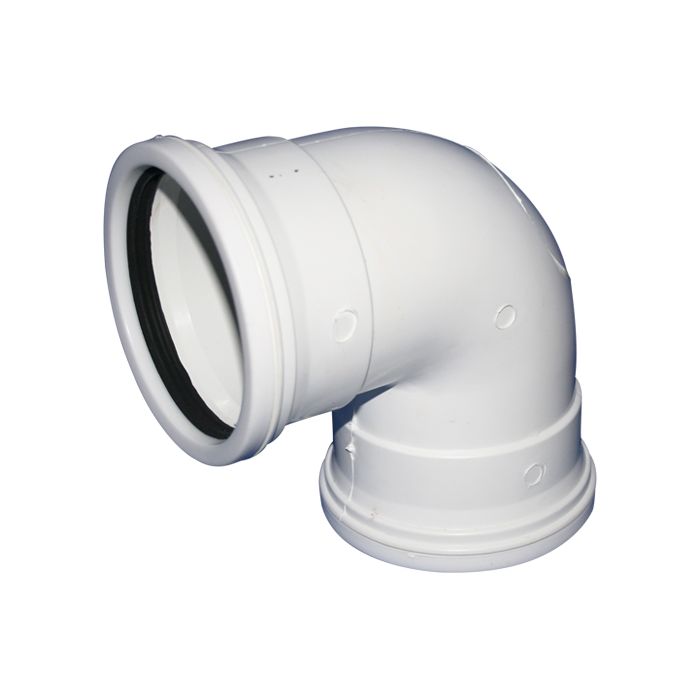 WASTE BEND 87.5DEG SV PL 110MM SABS