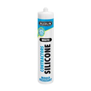 Alcolin Contractors Silicone White 260ml