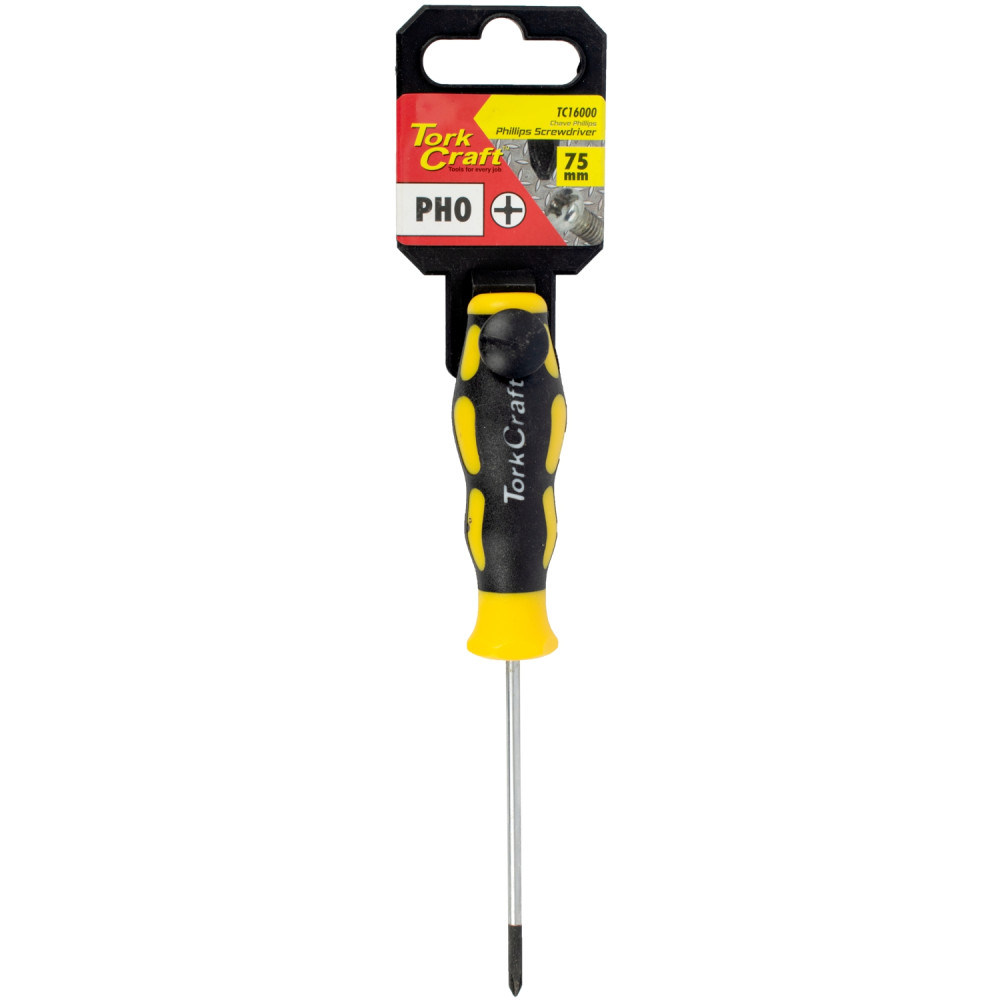 SCREWDRIVER PHILLIPS NO.0 X 75MM - Image 2