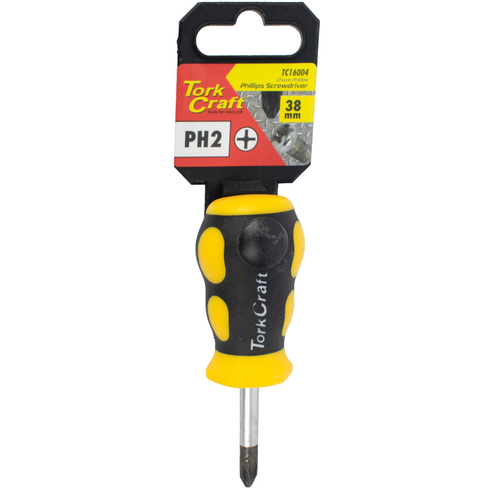 SCREWDRIVER PHILLIPS NO.2 X 38MM STUBBY - Image 2