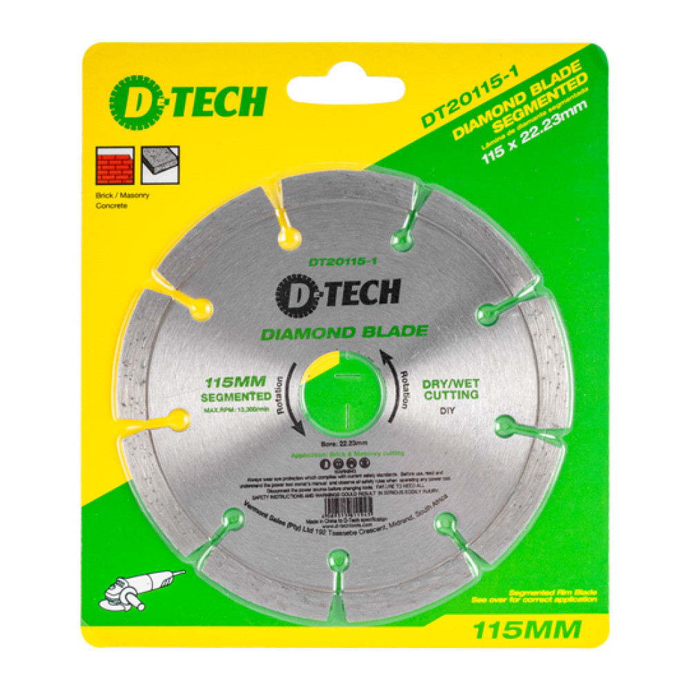 DIAMOND BLADE 230MMX22.22MM+115MMX22.2MM SEGEMENTED