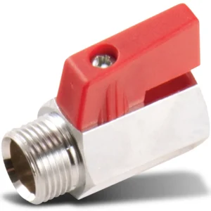 Mini Ball Valve Male/Female 15mm