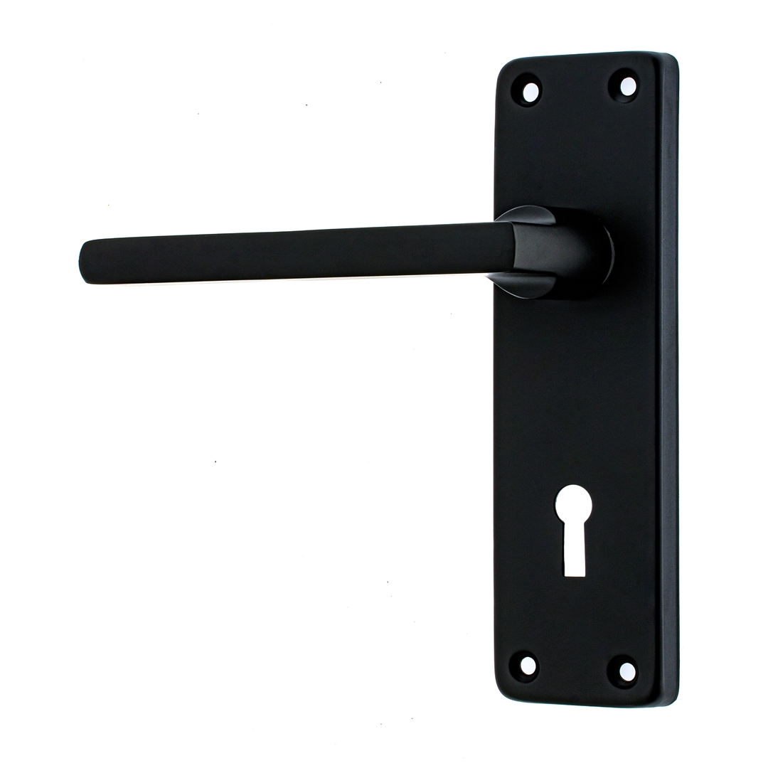 2 Lever Lockset Royal Sq 6"
MATT BLACK x Q:1