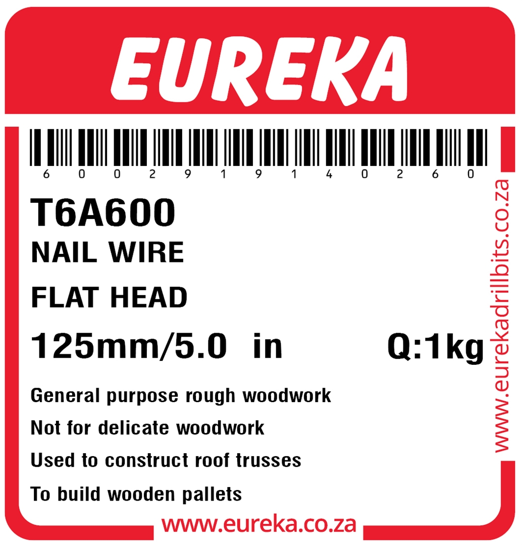 125mm/5 in - Wire Nail
125mm/5.0 in x Q:1kg - Image 3