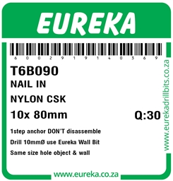 Exterior - Plug Countersunk - Nylon Countersunk
10x 80mm x Q:30 - Image 3