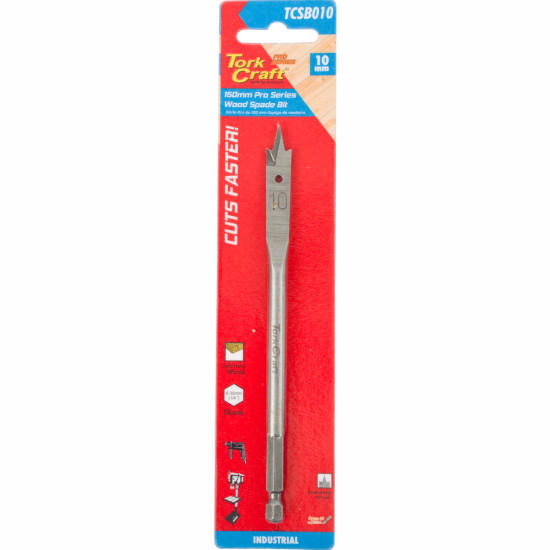 SPADE BIT PRO SERIES 10MM X