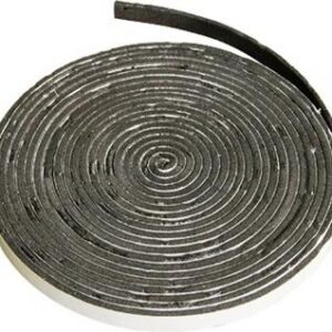 WEATHER STRIP MTS 8X15MMX5M BLACK