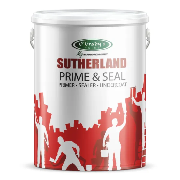 OGRADYS WATERBASED PRIME & SEAL SUTHERLAND WHITE 5L