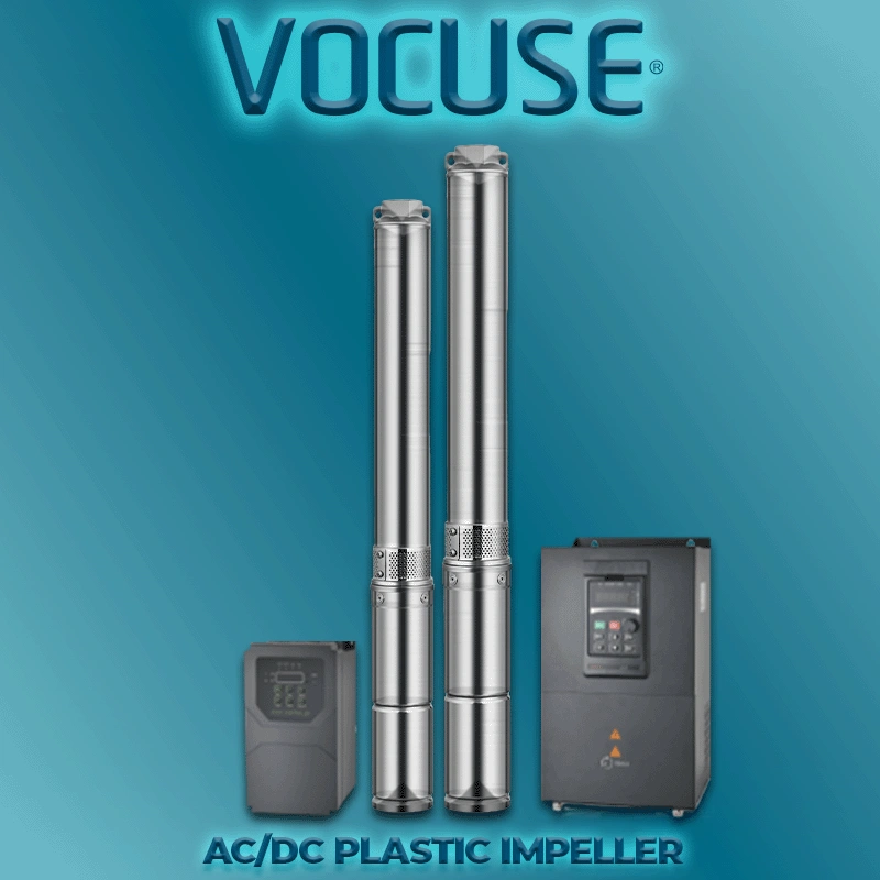 195m Submersible Borehole Solar Water Pump