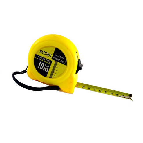 YELLOW MEASURING TAPE 10M